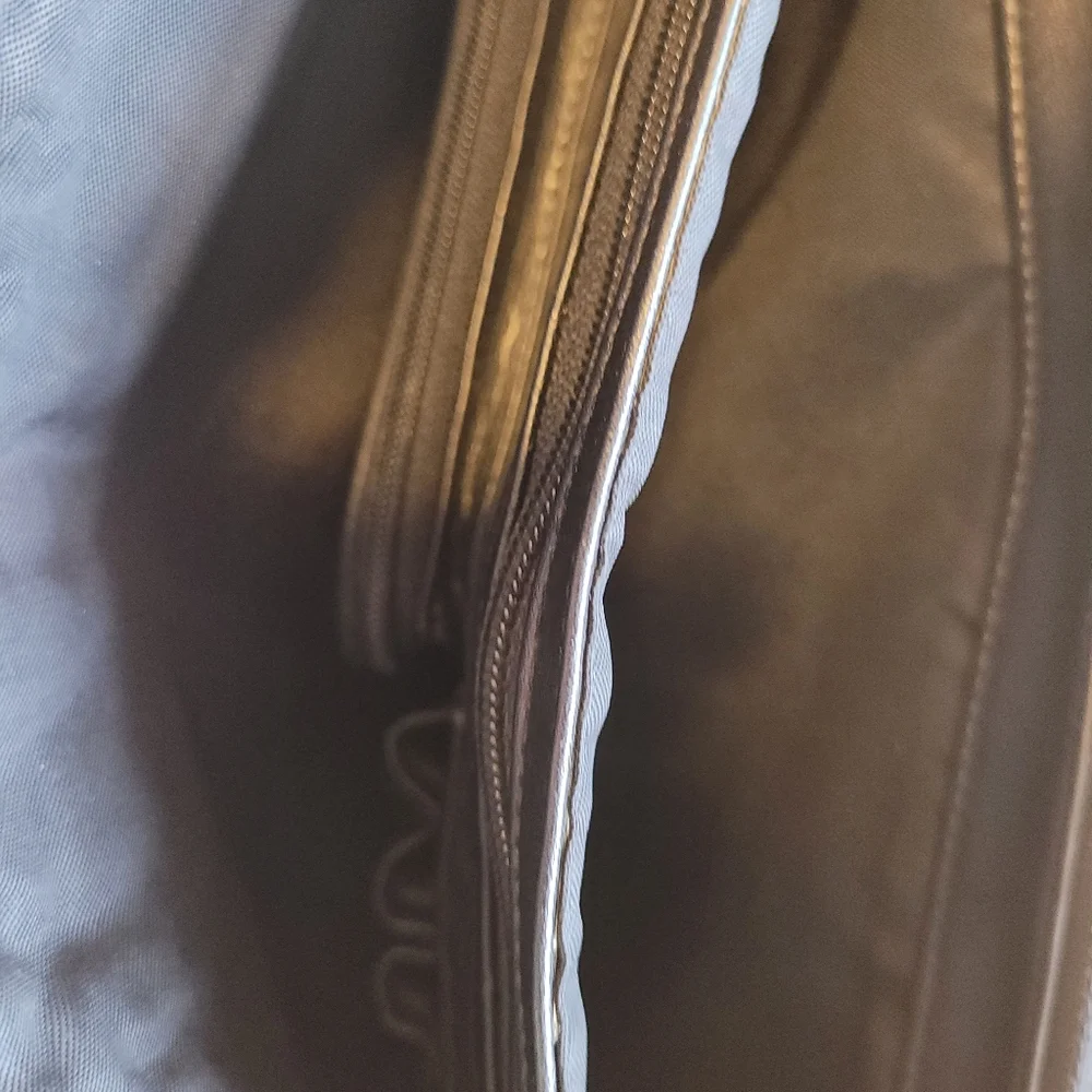 Carlo Amboldi For Shafmaster Leather‎ Company Black Leather Briefcase.